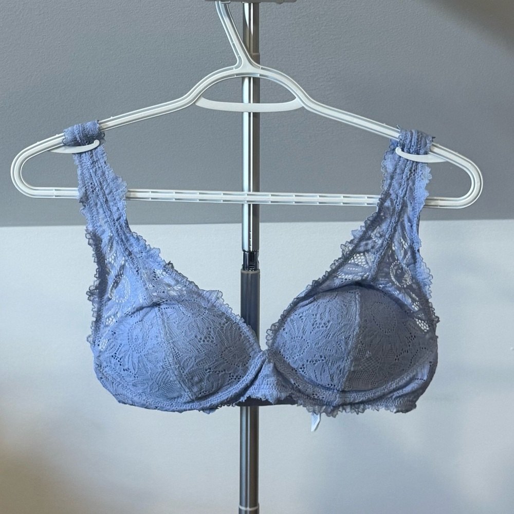 Aerie Lace Bralette in Periwinkle